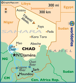 political chad map map